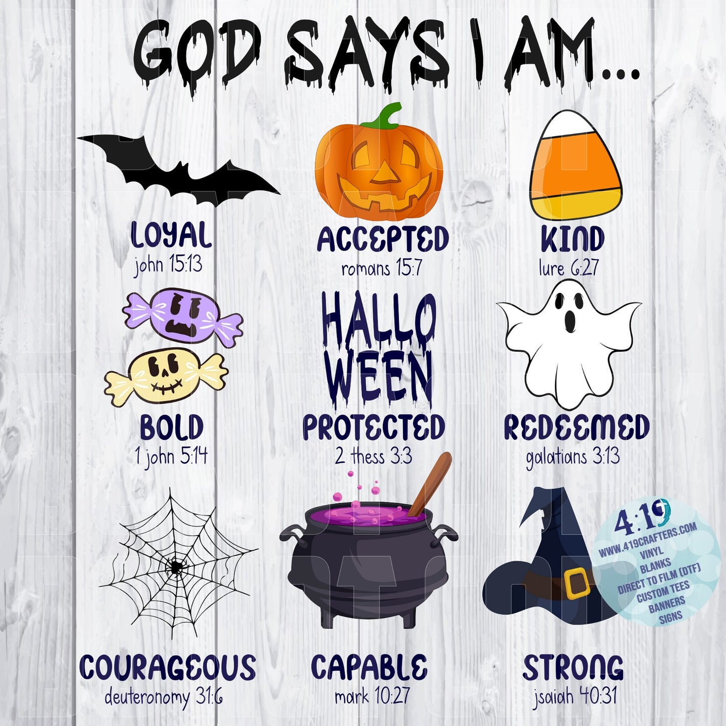 Halloween God Says I Am
