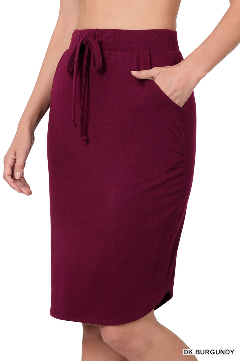 Drawstring Skirt