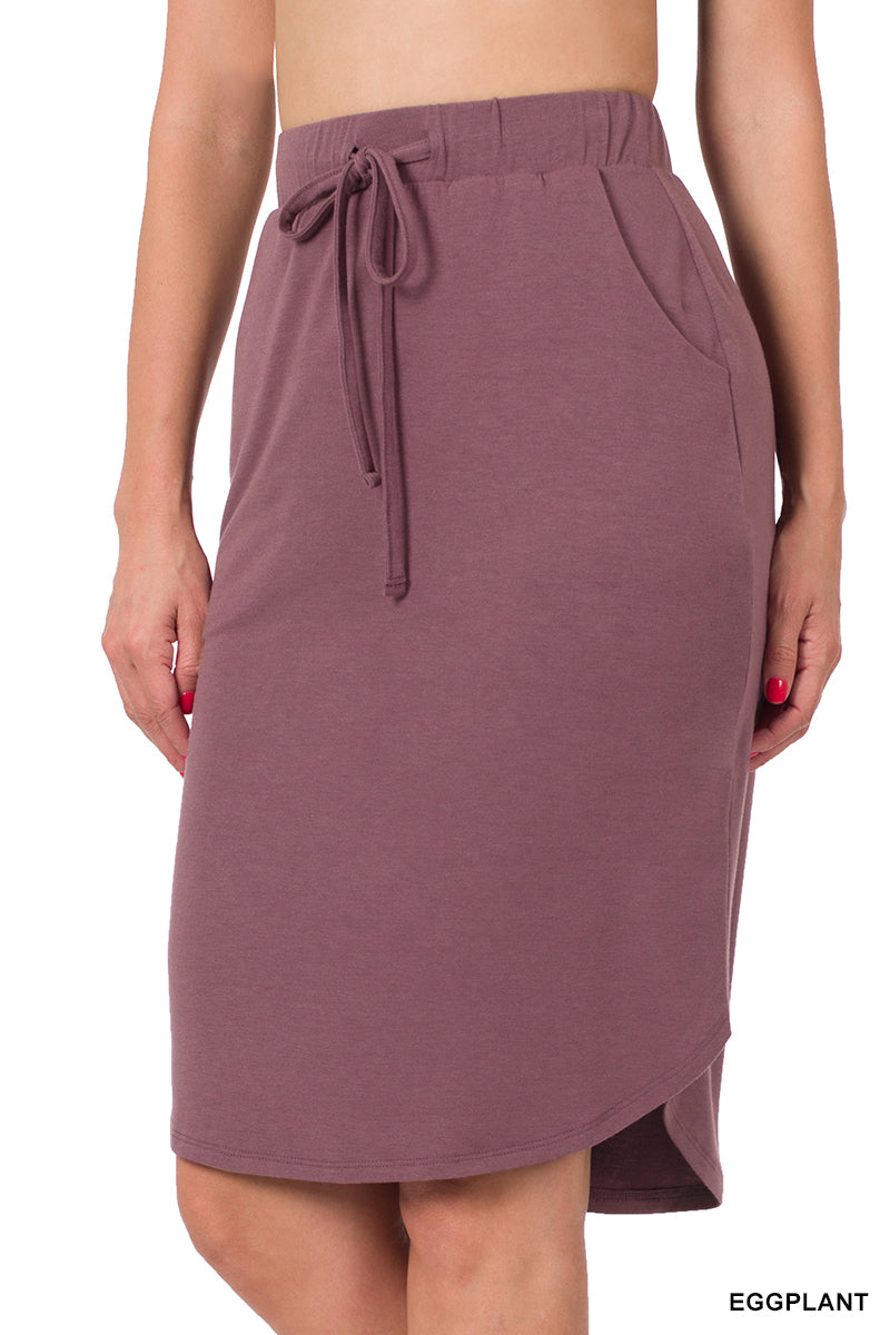 Drawstring Skirt