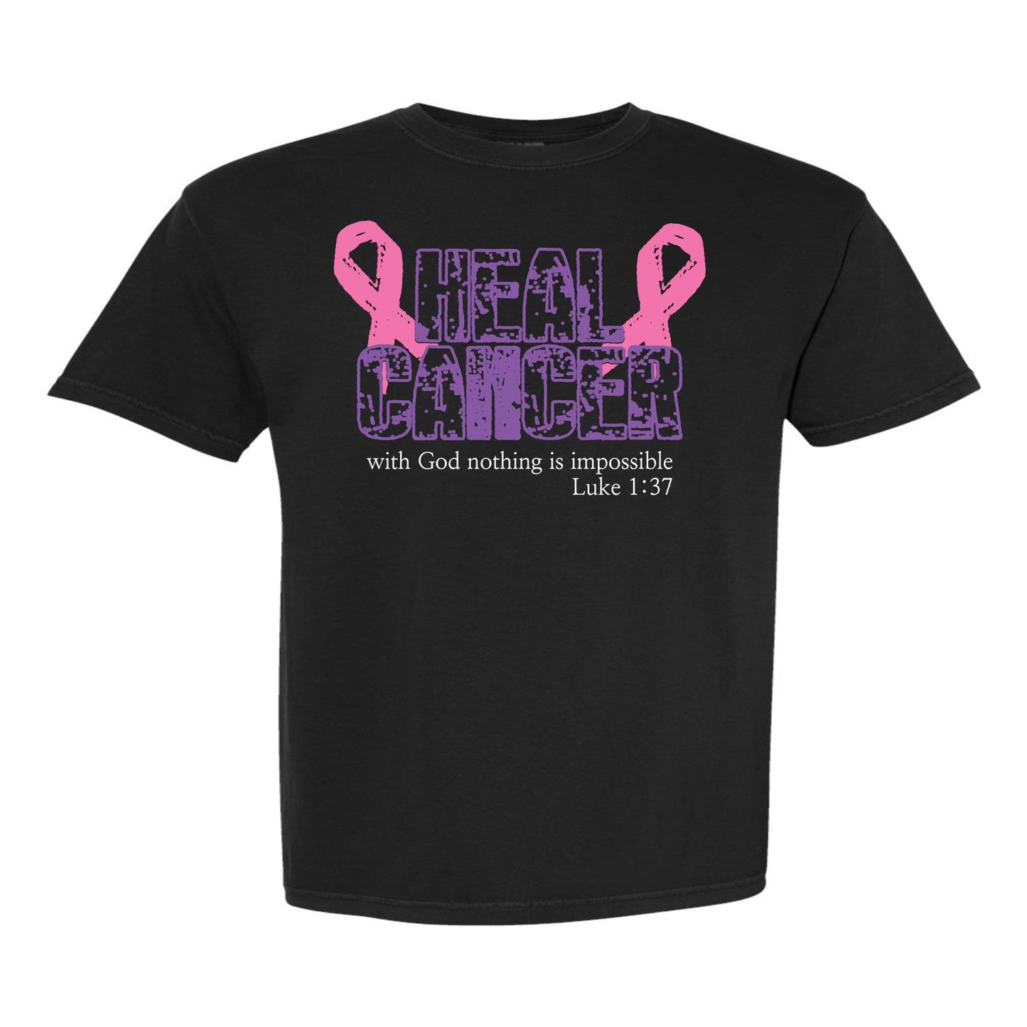 Nanny's Breast Cancer Fundraiser Tees by Faith and Dawson Mims Black Tees