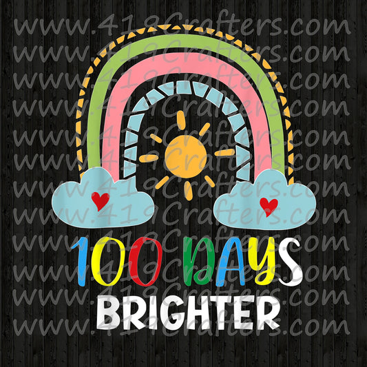 100 DAYS BRIGHTER RAINBOW