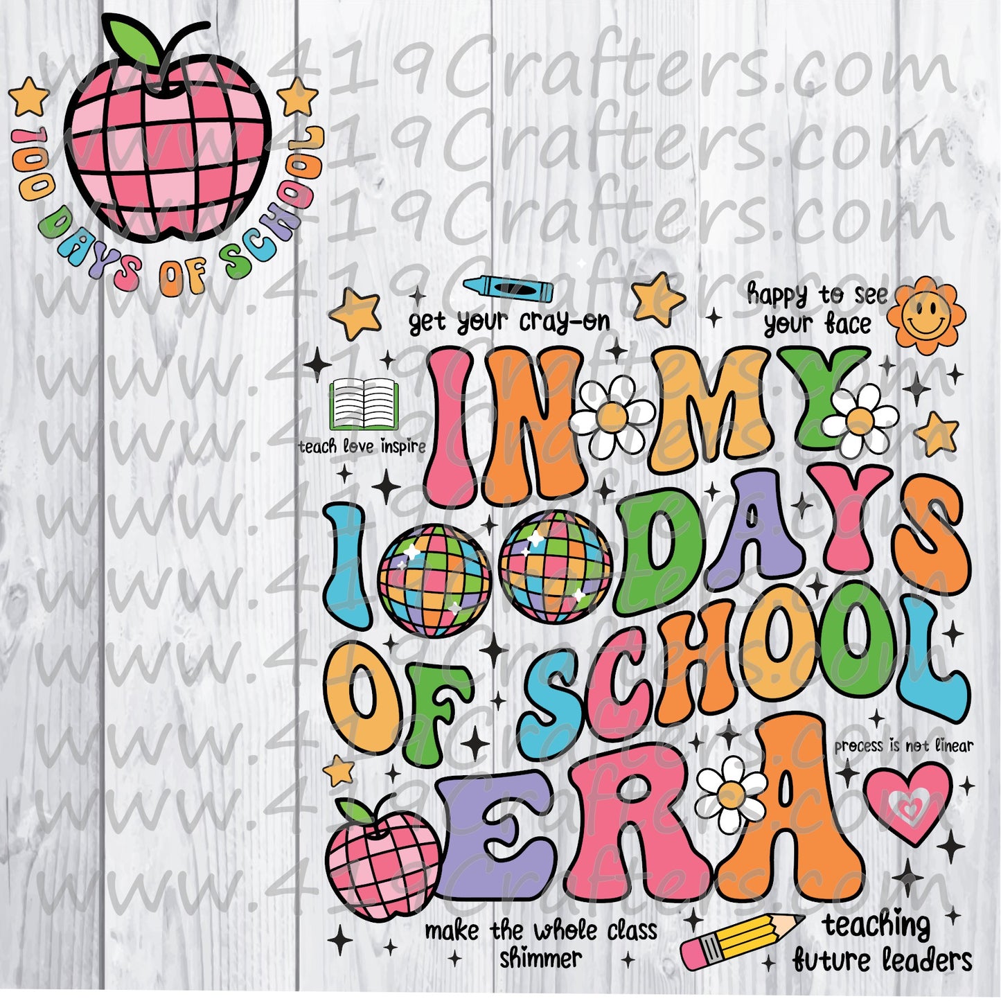 100 DAYS OF SCHOOL ERA