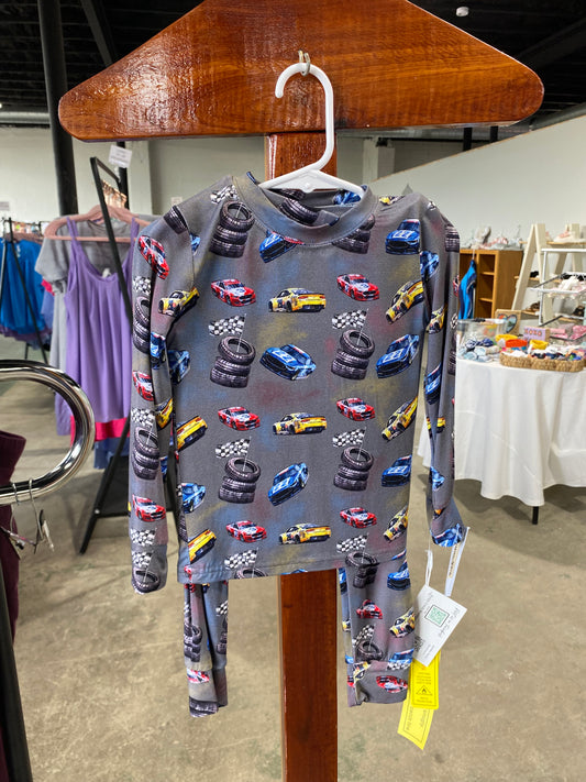Race Car Bamboo Pajamas