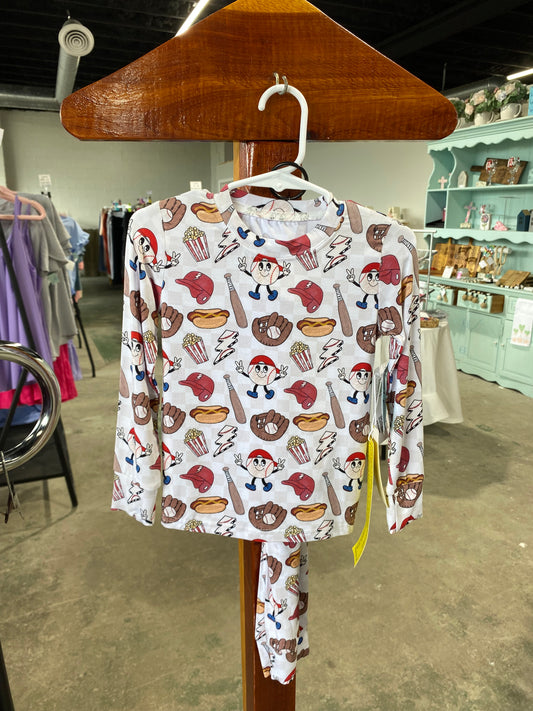 Baseball Bamboo Pajamas