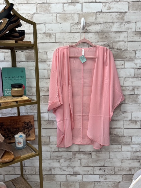 Blush Breeze Lightweight Kimono