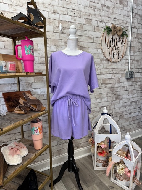 Lavender Matching Set
