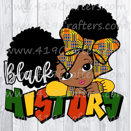 LITTLE GIRL BLACK HISTORY