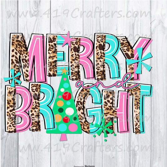 MERRY AND BRIGHT LEOPARD