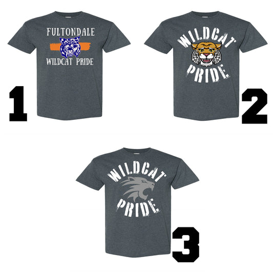 FULTONDALE WILDCAT PRIDE TEE SHIRTS