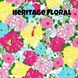 HTV Printed Flora Collection 12" x 12" Sheets