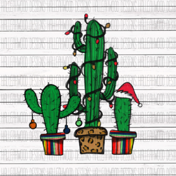 Sublimation Print - Christmas Cactus