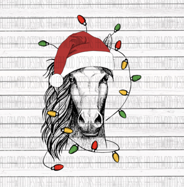 Sublimation Print - Christmas Horse