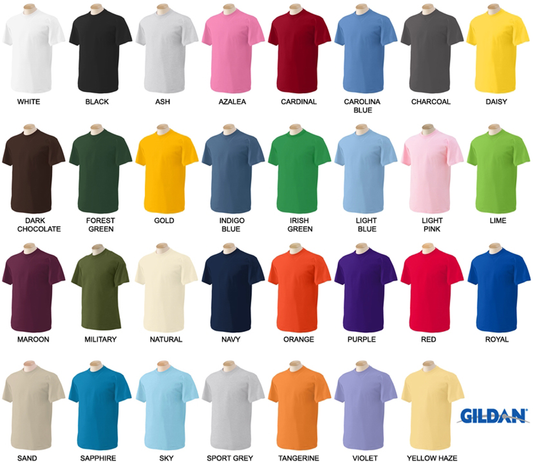 G5000 - Gildan Heavy Cotton Short Sleeve T 2XL/3XL
