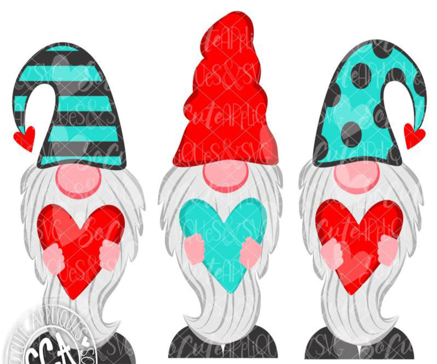 Sublimation Print - Valentine Gnomes 1
