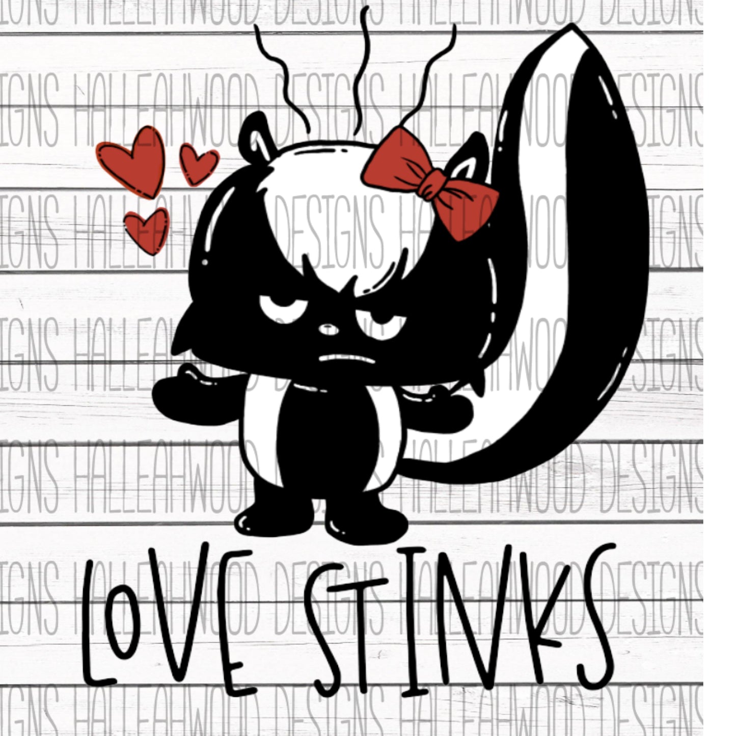 Sublimation Print - Love Stinks Girl