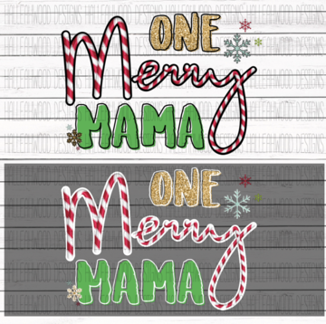 Sublimation Print - Merry Mama