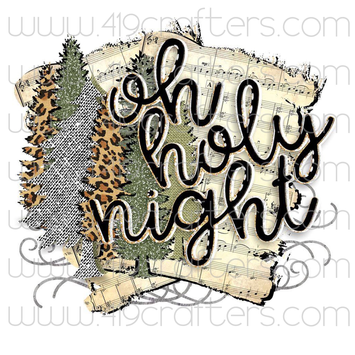 Sublimation Print - Oh Holy Night