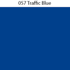 057 Traffic Blue Adhesive Vinyl
